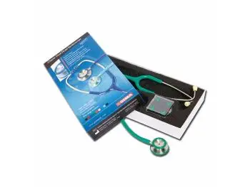 GIMA CLASSIC DUAL HEAD STETHO, Stetoskop pre internú medicínu, svetlo zelený