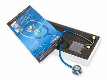 GIMA CLASSIC DUAL HEAD STETHO, Stetoskop pre internú medicínu, kráľovská modrá