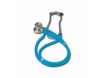 GIMA JOTARAP 5v1, Stetoskop pre internú medicínu, dvojhlavový, dvojhadičkový, svetlo modrý