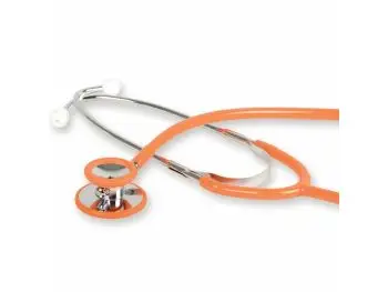 GIMA WAN DOUBLE HEAD, Stetoskop pre internú medicínu, oranžový