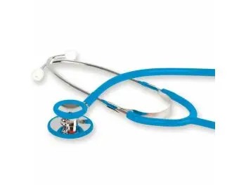GIMA WAN DOUBLE HEAD, Stetoskop pre internú medicínu, modrý
