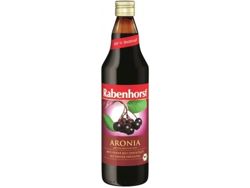 Rabenhorst Arónia 100% šťava Bio 750ml