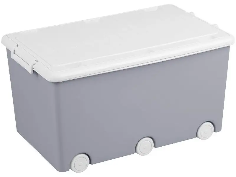 TEGA BABY Box na hračky šedý