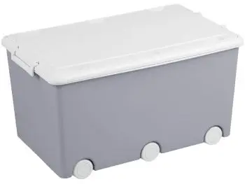 TEGA BABY Box na hračky šedý