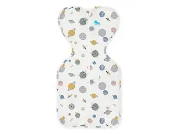 Love To Dream Swaddle UP - Zavinovačka, veľkosť XS, planéty - 1  FÁZA, 0-1m, 2,2-3,8kg