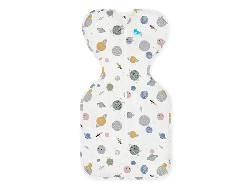 Love To Dream Swaddle UP - Zavinovačka, veľkosť S, planéty - 1  FÁZA, 0-3m, 3-6kg