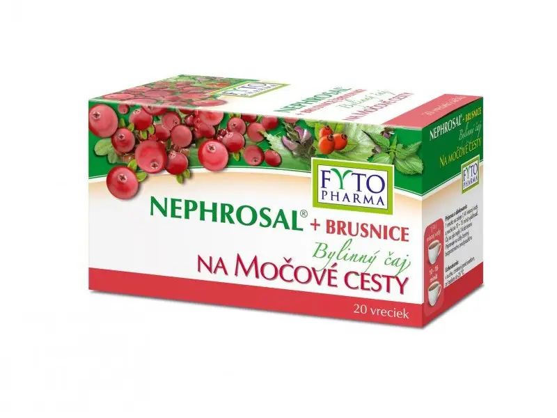 Nephrosal Brusnice bylinný čaj na močové cesty