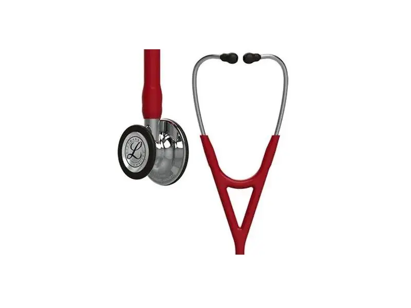 Littmann Cardiology IV Mirror-Finis, Stetoskop kardiologický, bordový 6170