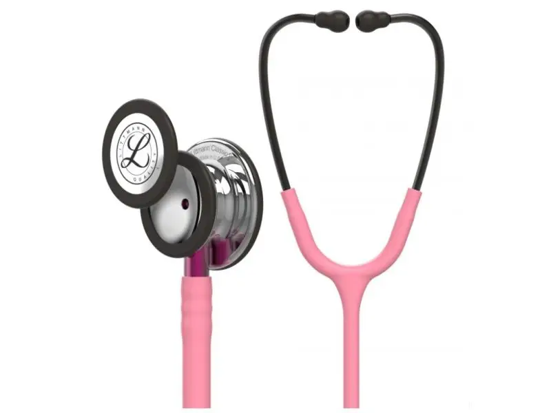 Littmann Classic III Mirror Finish, Stetoskop pre internú medicínu, ružový 5962