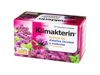 Klimakterin bylinný čaj pri menopauze