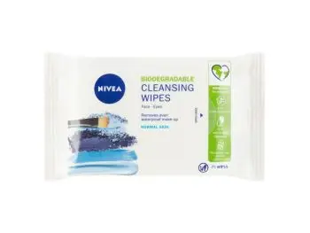 NIVEA Nivea® Osviežujúce čistiace pleťové obrúsky 3v1, 25 ks