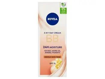 NIVEA Nivea® Skrášľujúci hydr. denný BB krém 5v1 pre stredný až tmavší odtieň  OF15, 50ml