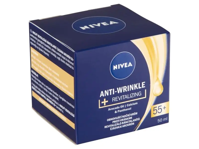 NIVEA Nivea® Obnovujúci nočný krém proti vráskam 55+, 50 ml