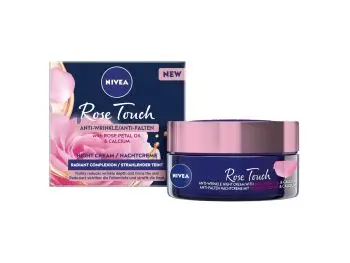 NIVEA Nivea® Rose Touch nočný krém proti vráskam. 50 ml