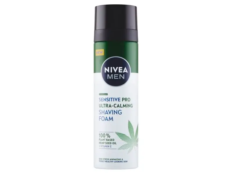 NIVEA Men Sensitive Pro Ultra-Calming Pena na holenie, 200 ml