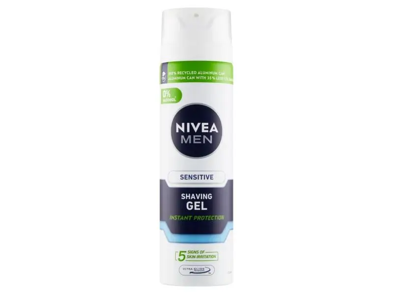 NIVEA Men Sensitive Gél na holenie, 200 ml