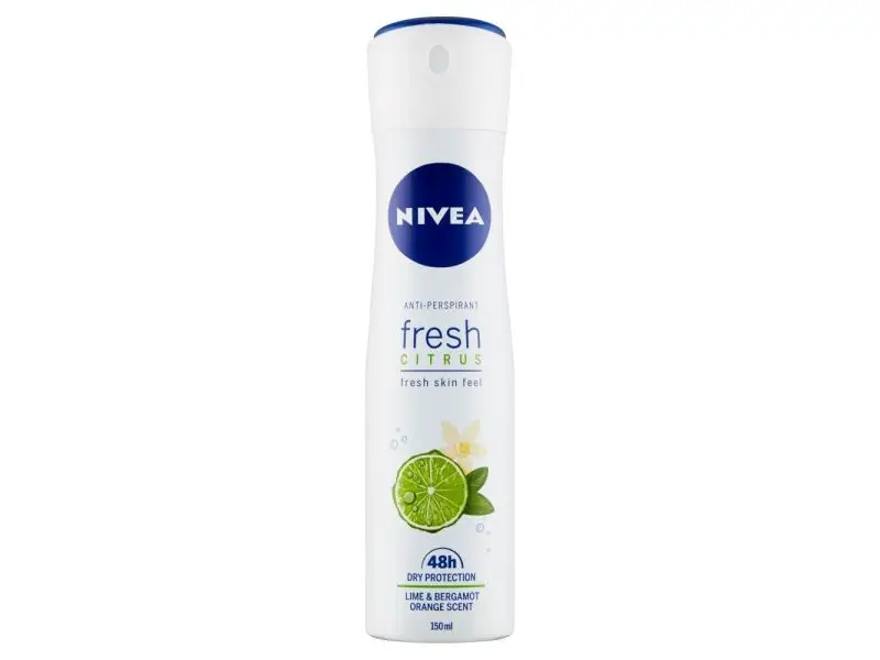 NIVEA Fresh Citrus Lime Sprej antiperspirant, 150 ml