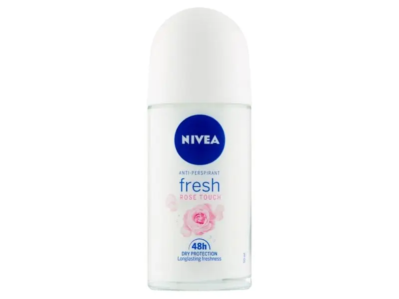 NIVEA Fresh Rose Touch Guľôčkový antiperspirant, 50 ml