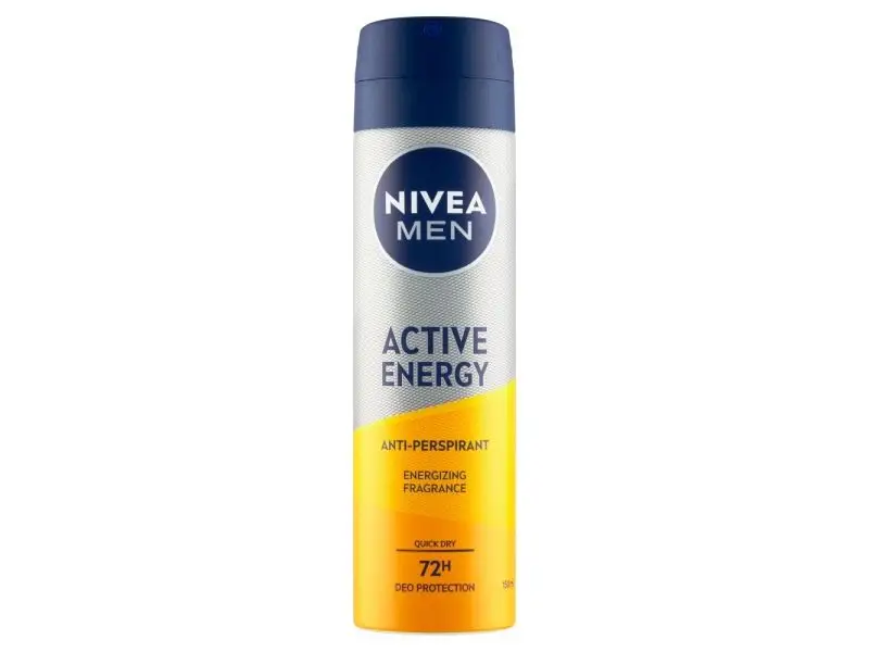 NIVEA Men Active Energy Sprej antiperspirant, 150 ml