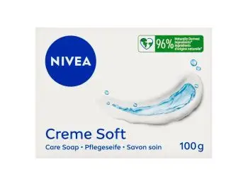 NIVEA Creme Soft Ošetrujúce krémové mydlo, 100 g
