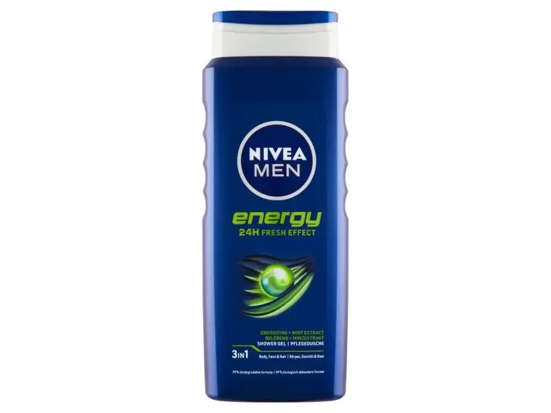 NIVEA Men Energy Sprchovací gél, 500 ml
