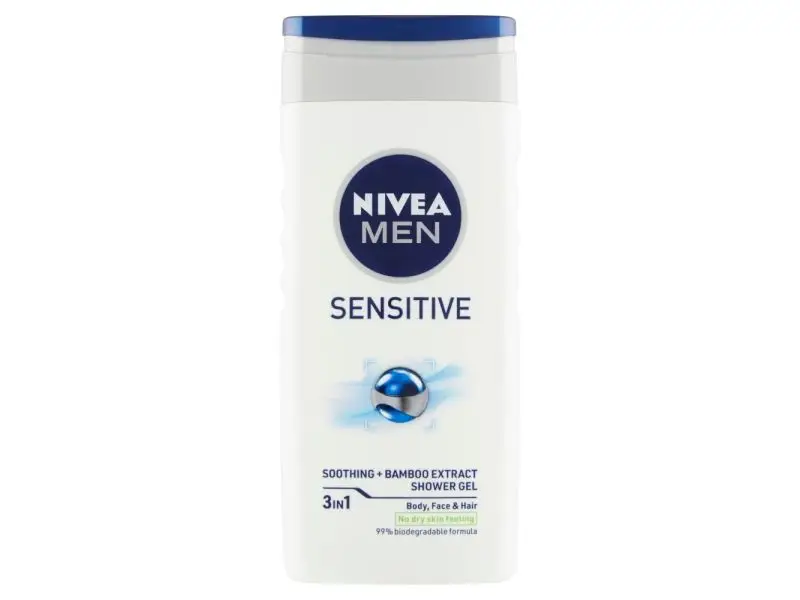 NIVEA Men Sensitive Sprchovací gél, 250 ml