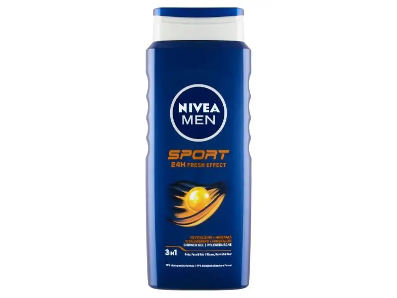 NIVEA Men Sport Sprchovací gél, 500 ml