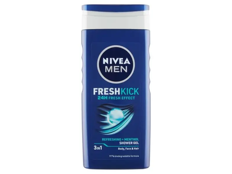 NIVEA Men Fresh Kick Sprchovací gél, 250 ml