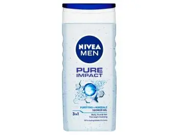 NIVEA Men Pure Impact Sprchovací gél, 500 ml