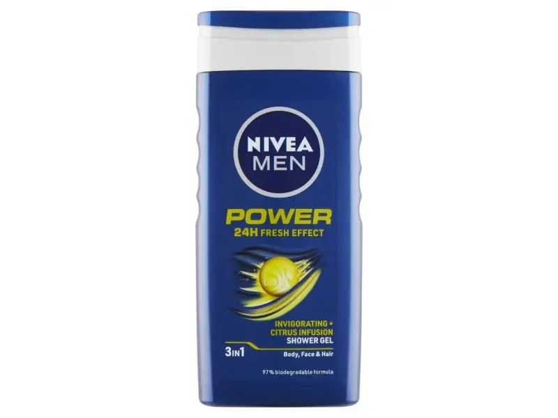 NIVEA Men Power Sprchovací gél, 250 ml