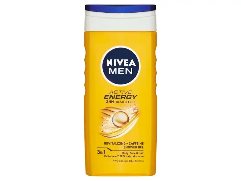 NIVEA Men Active Energy Sprchovací gél, 250 ml