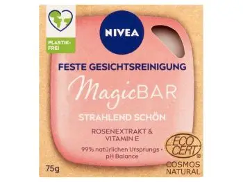 NIVEA Magic Bar Čistiace pleťové mydlo pre žiarivú pleť, 75 g