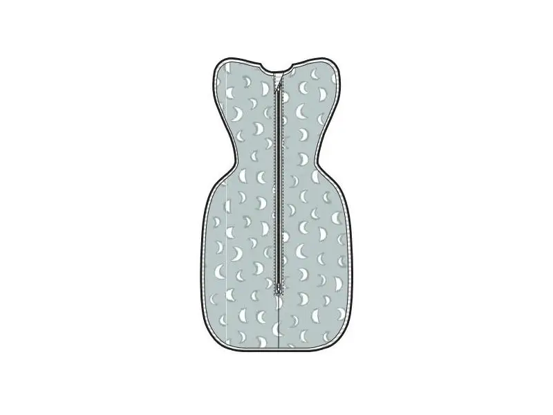 Love To Dream Zavinovačka Swaddle UP, veľkosť S,  ETAPA 1, olivová/mesiačik, Original