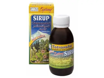 Tatranská priedušková zmes sirup bez cukru 100ml