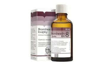 Bromhexin 8 kvapky KM 50ml