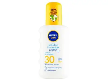 NIVEA Sun Sensitive sprej na opaľovanie OF 30, 200 ml