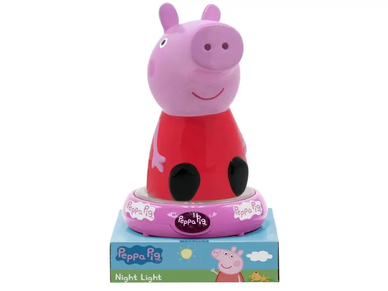 Kids Euroswan 3D nočné svetlo, Peppa Pig