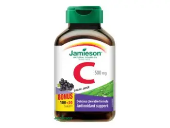 Jamieson Vitamín C 500mg 120tbl na cmúľanie