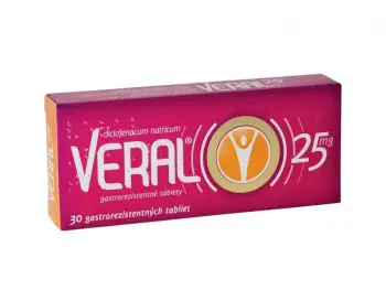 VERAL 25 mg 30tbl