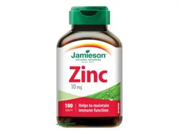 Jamieson Zinok 10 mg 100tbl 