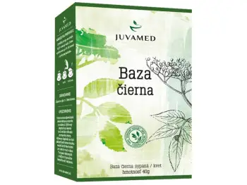 JUVAMED Baza čierna - kvet sypaná 40g