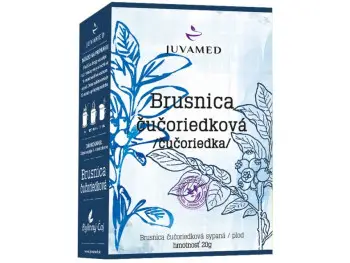 JUVAMED Brusnica čučoriedková - plod sypaná 20g