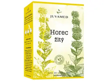 JUVAMED Horec žltý - koreň sypaný 25g