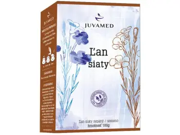 JUVAMED Ľanové semeno - plod sypané 100g