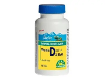 SWISS Vitamín D3 - Efekt 1000I.U. 90 tabliet