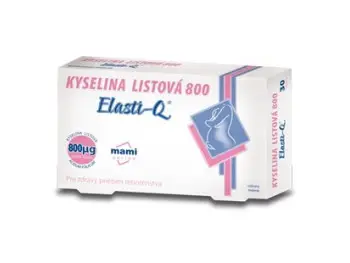 ELASTI-Q Kyselina listová 800  30tbl