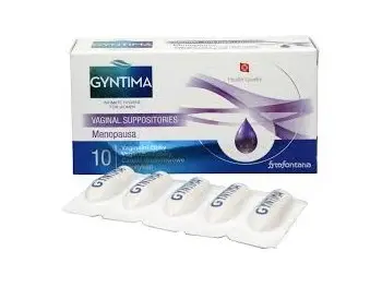 GYNTIMA Vaginálne čapíky Menopausa 10 ks