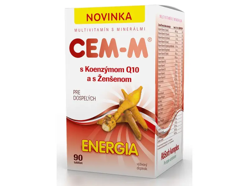 CEM-M pre dospelých ENERGIA 90tbl