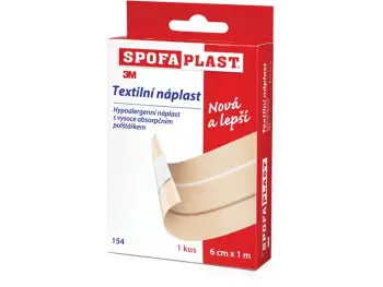 3M SPOFAPLAST č.154 Textilná náplasť 6cmx1m