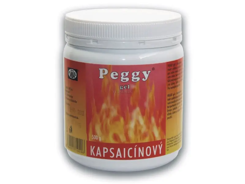 PEGGY GÉL KAPSAICÍNOVÝ 500 g